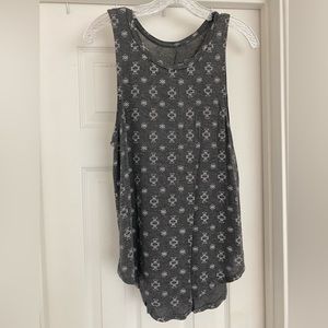 Grayson Threads, XS, grey & white